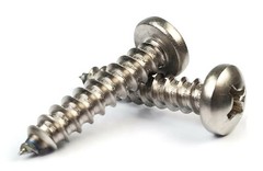 #10 Sheet Metal Screws – 316 Stainless Steel Phillips Pan Head – Select Length