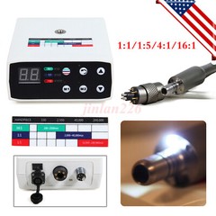 Dental LED Brushless 1:1/1:5/16:1 Electric Micro Motor Internal E-type 4Holes