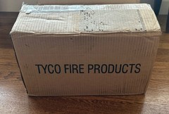 BOX OF 100! Tyco Style 20 Recessed Escutcheon White 1/2 in. Sprinkler 567054010