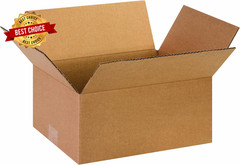 Shipping Boxes 12″L X 9″W X 4″H 25-Pack Small to Medium Corrugated Cardboard Box