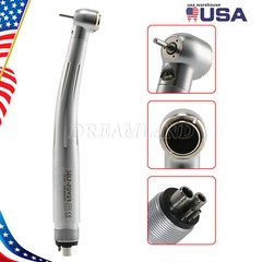 NSK Style Dental Fiber Optic LED E-generator High Speed Handpiece Turbine 4 HOLE