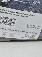 PIP MAXICUT ULTRA NITRILE MICRO-FOAM COATED PALM 44-3755/XXL 12 Pair Size 11 XXL