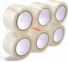 72 Rolls Shipping Packaging Box Packing Sealing Tape 2 mil 2″ x 55 Yard 165FT