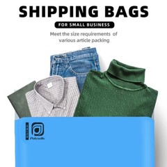 100 10×13 Poly Mailers Envelopes Self Sealing Shipping Mailers Blue POLYSELLS