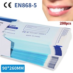 200pcs/1 Box Self Sterilization Pouches Autoclave Pouch Sterilizer Bags Dental