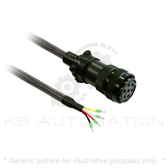 VW3M5D6AR30 Schneider Lexium power cable 3m shielded 4x 6mm², BCH2 MIL…