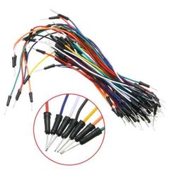 65Pcs Solderless Breadboard Male-Male Jumper Cables Wires Various Lengths US Stk