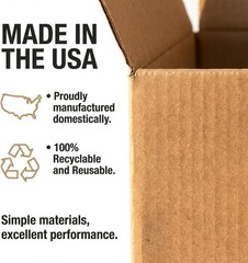 Medium Moving Boxes 18″L x 14″W x 12″H 20-Pack – Corrugated Cardboard Box for…