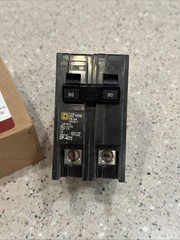 Square D HOM290 2 Pole 90 Amp Circuit Breaker *NEW IN BOX* US SELLER