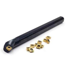 3/4” x 10” Indexable Boring Bar S12 SCLCR3 with 20 Pieces CCMT32.51 Carbid