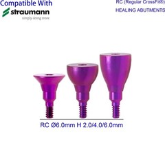 Dental Healing Abutment Healing Closure Mini Regular Fit Straumann ITI