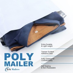 Poly Mailers Shipping Bags Envelopes 2.5 MIL 25 / 50 / 100 MIX SIZES OPTIONS