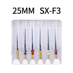 AZDENT Dental Endo Rotary Files X-Pro Gold Taper SX-F3 NITI Root Canal Files