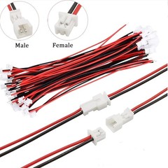 JST MX 1.25MM Connector Kit,2/3/4/5/6/7/8/9/10 Pin Male and Female Micro Wire Co