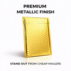 Any Size Color MATTE METALLIC Poly Bubble Mailers Mailing Padded Envelopes USA
