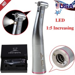 Dental Hygiene Prophy Handpiece Air Motor 4 Holes 4:1 Reduction 360 ° Swivel