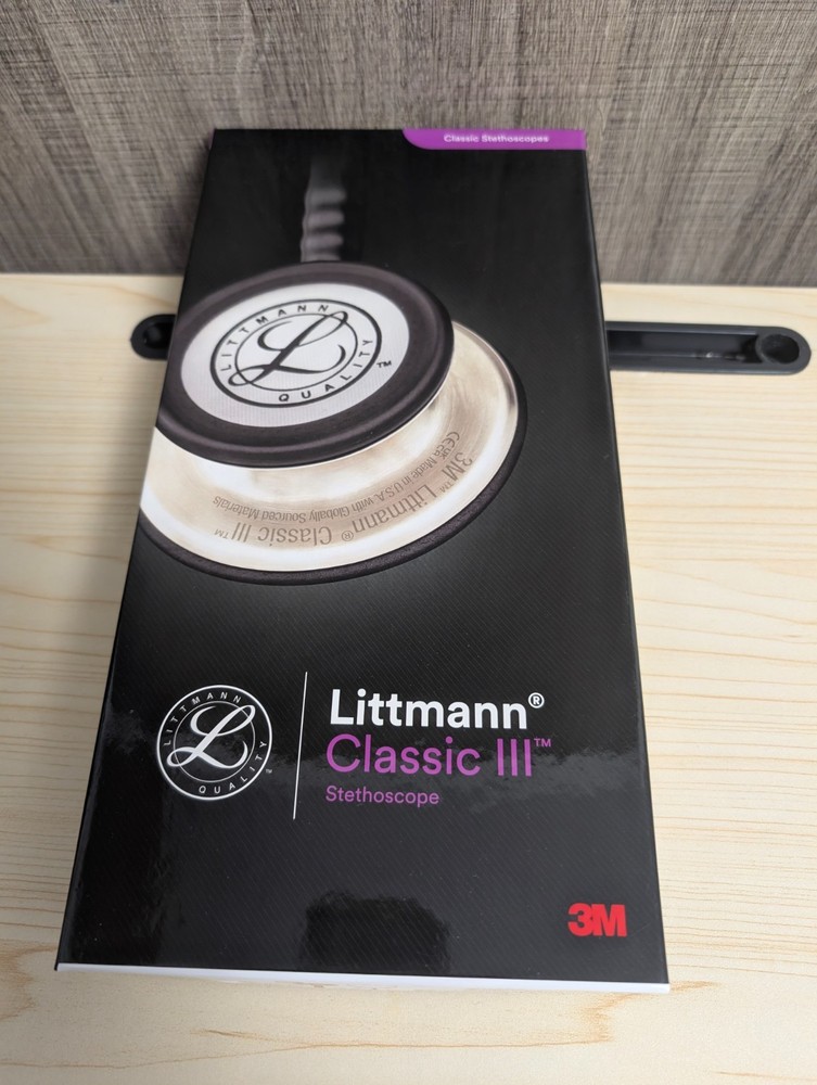 3M Littmann Classic III Stethoscope – NEW – Color, Red, Blue or Black