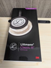 3M Littmann Classic III Stethoscope – NEW – Color, Red, Blue or Black