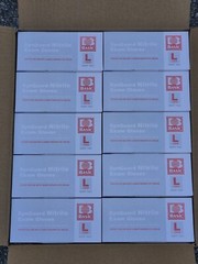 Synguard Nitrile Exam Gloves NGPF-7003, Case of 10 Boxes, 1000-Piece, Large Size
