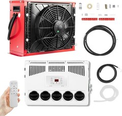 12V 11000 BTU Truck Air Conditioner Split AC For Semi Trucks Bus RV Caravan US