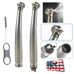 NSK Style Dental Fiber Optic LED E-generator high speed handpiece 2 Hole 4 Hole