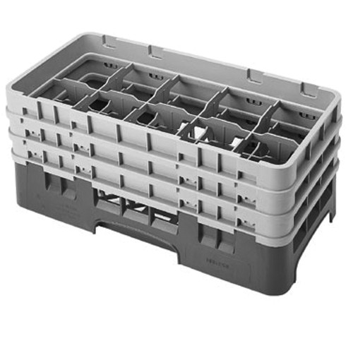 Cambro 10HS638151 10 Compartment 6 7/8 in Camrack® Glass Rack