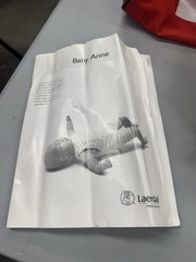 Laerdal Baby Anne Infant CPR Manikin Training Resuscitator, Lung, Carry Case D