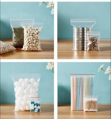Clear Zip Seal Plastic Bags Jewelry Zipper Top Lock Reclosable Baggies 2 Mil 2ML