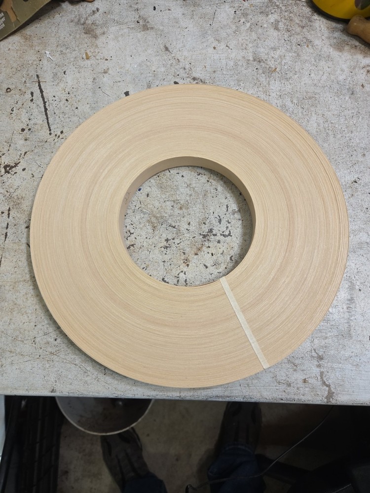 Birch 7/8” X 500′ Roll Wood Veneer Edge Banding NO GLUE