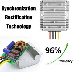 DC to DC Voltage Regulator Step Down/Up Buck Boost Power Converter Waterproof