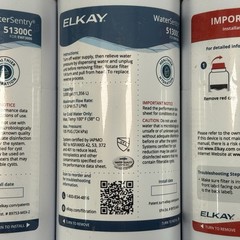 Elkay Genuine WaterSentry 51300C Lead + Microplastics Filters (12-Pack)