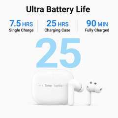 Timekettle M3 Earbuds 3-in-1 Language Translation No Subscription – White Color