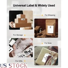 500 4″ x 6″ Direct Thermal Shipping Labels for Zebra & Rollo and any Printers