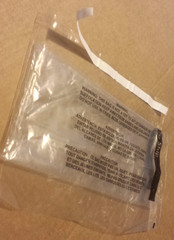 500/CS 24×30 Suffocation Warning Bags Clear, Permanent Seal with “Ready To Ship”
