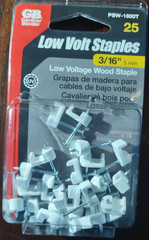 Low Volt Staples 3/16″ 5 Mm-1pk of 25pcs-Brand New-SHIPS N 24 HOURS