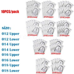 Arcos de Dental Ortodoncia Redondos Niti Arco de Alambre Su Arch Wire 10pc/pk DS