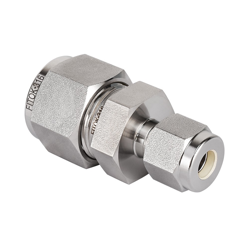 FITOK 316 SS 3/16″ x 1/8″ Tube OD Compression Tube Fitting Reducing Union