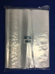 Elkay Plastic Zipper Clear Zip-Lock Seal Top Reclosable Poly Bags 2Mil