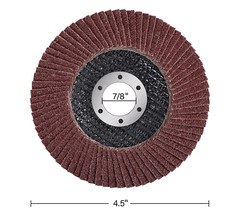 20 Pack Flap Discs 4.5 X 7/8″ Grinding Wheel T27 Flapper Wheel for Die Angle NEW