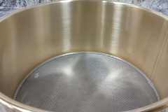 Advantech 2024 8 In Outside Dia Standard Stainless Steel Cloth Test Sieve