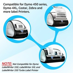 500/Roll Return Address Labels 30330 3/4″ x 2″ for Dymo Labelwriter 450 Turbo