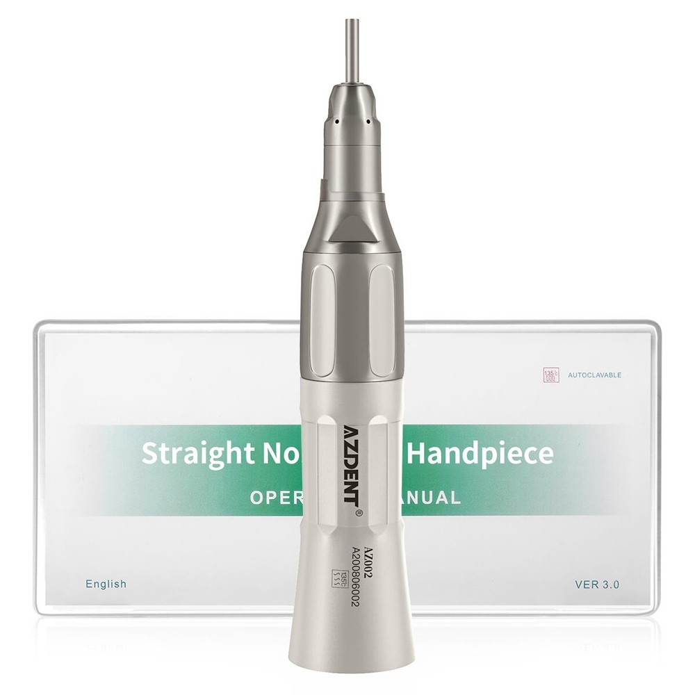 Dental Surgical 1:1 Straight Handpiece Low Speed External Water AZDENT