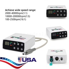 Dental Brushless LED Electric Micro Motor For NSK E-Type 1:1/1:5/16:1 Handpiece