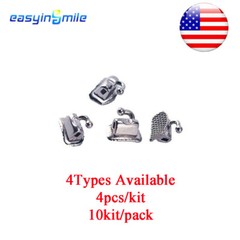 Dental Buccal Tube Orthodontic Brackets Bondable 1st 2nd Molar tube ROTH/MBT 022