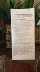 1000 Self-Sealing Sterilization Pouches 2-1/4” x 4” Color Changing- Free Ship!