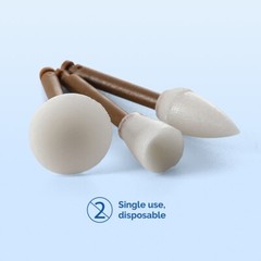 40Pcs AZDENT Dental Composite Polishing Finishing Finisher Disc/ Cups/Points