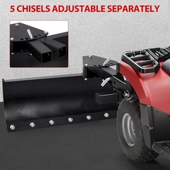 GARVEE 3Point 42″ Rear Tow Behind Box Scraper Grading Blade Attachment Implement