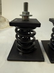 Spring Vibration Isolator Mounts 700 Lb Capacity Machine Foot Pads Pair