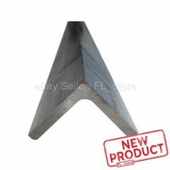 Aluminum Angle 1/4″ x 4″ x 4″ x 4 Feet Length Unpolished Alloy 6061 90° Stock