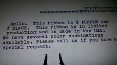 FJA Products Universal Typewriter Ribbon 2″ x 1/2″ Twin Spools in 30+ Colors